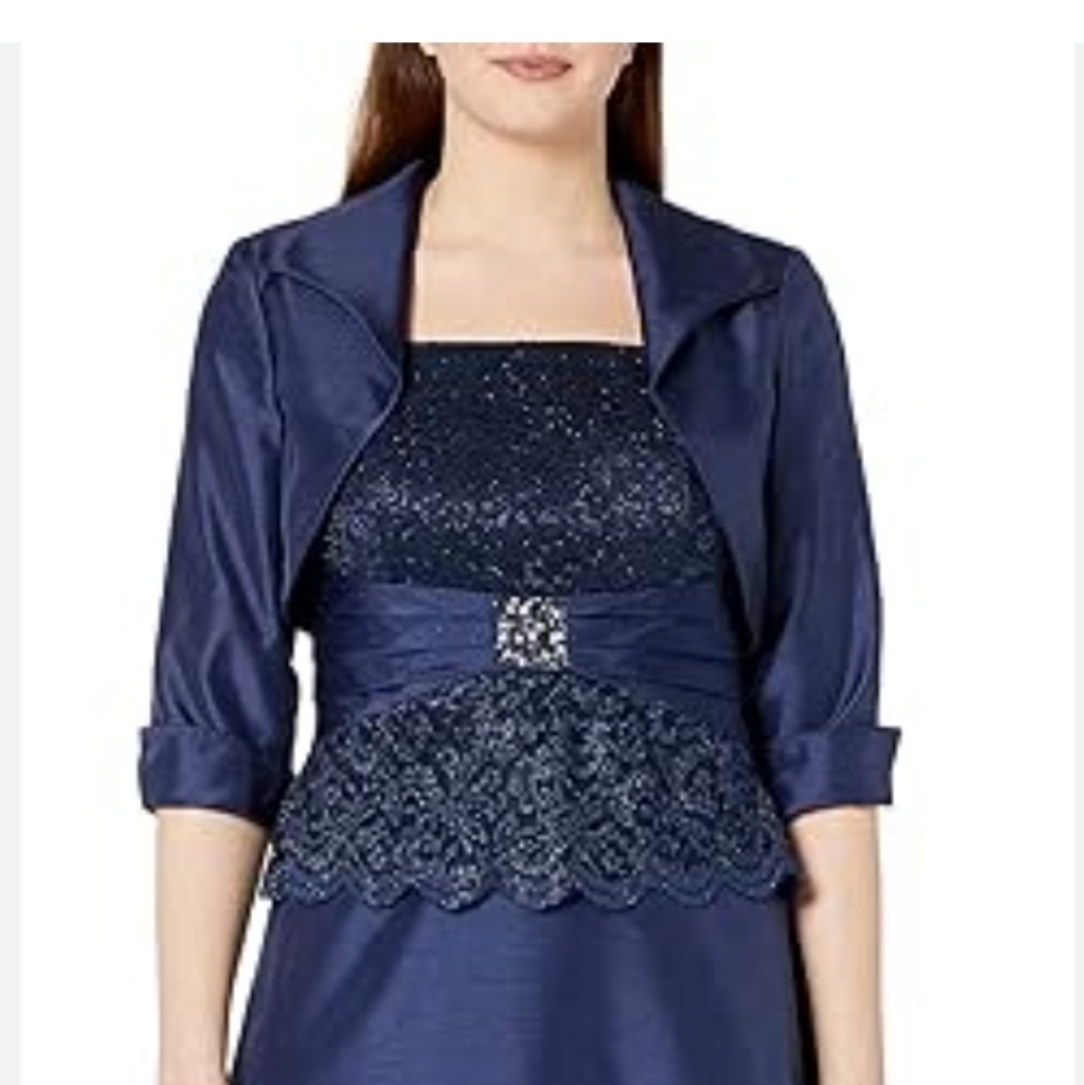 Jessica Howard Dress With Matching Jewelry